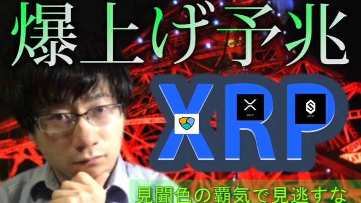 【仮想通貨リップル，XEM,IOST】XRP爆上げ予兆！！