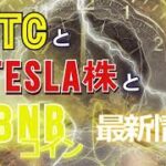 ビットコインとTESLA株とBNBコイン［2021年BTC最新情報］