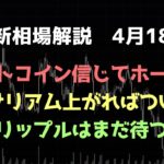 ビットコイン弱いがまだ諦めない｜イーサとリップルは上がれば買う｜ビットコイン、イーサリアム、リップルの値動きを解説