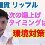 仮想通貨 リップル 次の爆上げタイミングは！？環境対策が鍵！