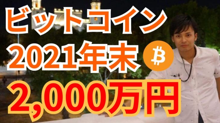 ビットコイン 2021年 年末 2000万円🚀‼️🙌【仮想通貨 BTC ETH XRP IOST 】