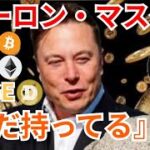 イーロン・マスクが保有宣言したが今買うべきかズバリ答える【仮想通貨 BTC ETH XRP IOST BNB チャート分析】