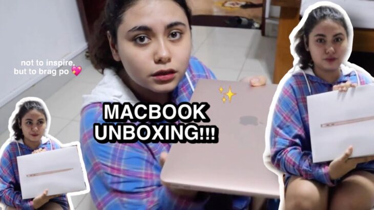 MACBOOK M1 UNBOXING! WARNING: VERY ISTETIK AND CUTE AND CLEAN