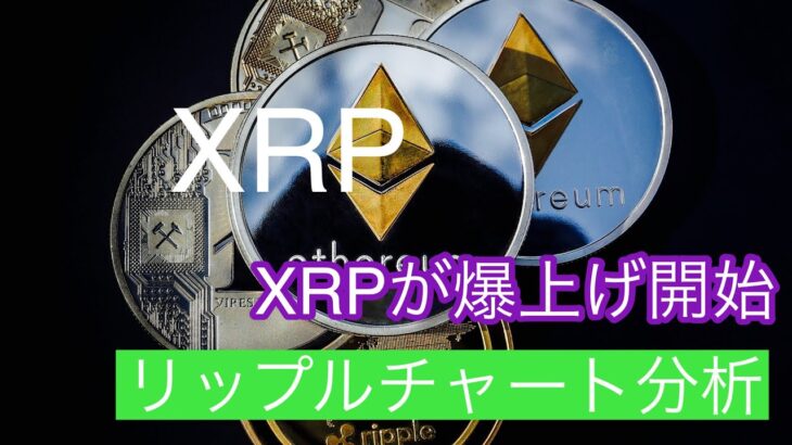 【リップル】XRPが爆上げ開始リップルチャート分析#仮想通貨 #btc #xrp