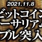 ビットコイン・イーサリアムバブル突入［2021/11/8］【仮想通貨】