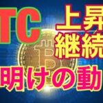 BTC週明け窓埋めからの上昇なるか。ビットコインFXチャート分析