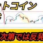 【暴落】ビットコイン大幅下落,BTC,展開次第では反発の可能性【仮想通貨】【相場分析】【米国市場】【初心者】