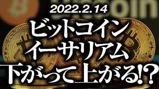 ビットコイン・イーサリアム［2022/2/14］【仮想通貨・BTC・ETC】
