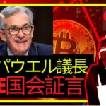 【FRB】パウエル議長LIVE国会証言翻訳！米株・ビットコインは変動するか？