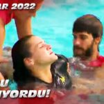 NİSA HAVUZA KÖTÜ DÜŞTÜ! | Survivor All Star 2022 – 148. Bölüm