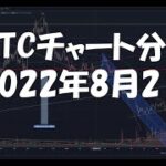 2022年8月21日ビットコイン相場分析