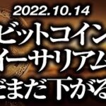 ビットコイン・イーサリアムまだまだ下がる！？［2022/10/14］【仮想通貨・BTC・ETH・FX】※2倍速推奨
