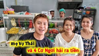 Rể Việt Và Một Ngày Đi Theo Mẹ Vợ Thái Xem Cách Mẹ Kiếm Tiền Ở Thailand, Mở Chi Nhánh Thứ 4