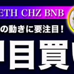 【押目買い】ビットコイン・戦略の変更なし！落ちたら買います！【仮想通貨・戦略を先出しで毎日更新】