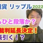 仮想通貨 リップル 下落もひと段落か？ SEC裁判延長決定！まだ長引く！？   2022/12/22