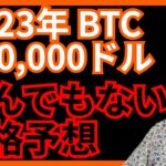 【衝撃】2023年 BTC 25万ドル(3,300万円)⚡とんでもない価格予想 #仮想通貨 #ビットコイン