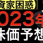 【投資家困惑？】プロの23年の株価予想が広すぎる件について