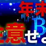 【予想困難】年末のビットコインは値動き鈍化、予想外の下落に注意せよ！
