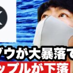 【リップル】ダウが大暴落でリップルが下落今後の戦略#仮想通貨 #xrp #リップル
