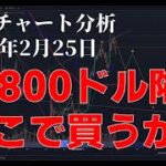 2023年2月25日ビットコイン相場分析