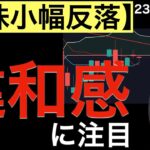 【米株小幅反落】この「違和感」に注目してみました。