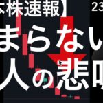 【日本株速報】23/5/22 止まらない個人投資家の悲鳴