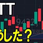 株式分割後のNTT（9432）株式テクニカルチャート分析