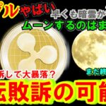 リップル（XRP）やばい！逆転敗訴の可能性？ムーンするのはまだ先か？どうなるXRP！