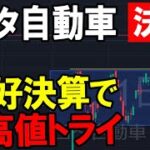 新高値更新へ。トヨタ自動車（7203）株式テクニカルチャート分析