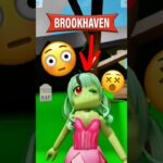 BROOKHAVEN ama ZOMBİE OLUP ROBUX VERİYORUM 😨 #shorts #roblox #trending #gaming #brookhaven