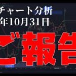 2023年10月31日ビットコイン相場分析