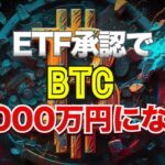 ブラックロックのETF承認でBTC相場は5000万円になる