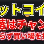 【仮想通貨 ビットコイン】下落はチャンス！今はビビらず積極的に押し目買いを検討するフェーズ（朝活配信1294日目 毎日相場をチェックするだけで勝率アップ）【暗号資産 Crypto】