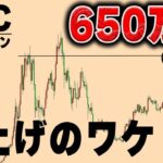ビットコイン650万円到達。上げ続けるテクニカル的要因【ETH,BCH,SOL】