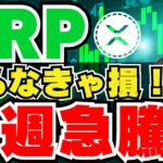 【XRP】リップル急騰間近！来週に爆上げか｜ビットコインETF非承認でも来年爆上げ｜イーサリアム3000ドルへ｜Solana,Avalanche