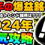 【2024年トレンド銘柄】バブル攻略…時代は●●●です。【仮想通貨】【ビットコイン】