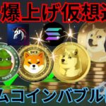 次の爆上げ仮想通貨はコレだ！！シバイヌやDOGEなどミームコインバブルは終了