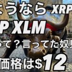 リップル XRP XLM が弱い！はさようなら　目標価格＄12  XRP/BTC