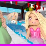 BROOKHAVENDA KIZLARLA OKULDAN KAÇMA YARIŞI 🤩 ROBLOX KÜBRA NİSA