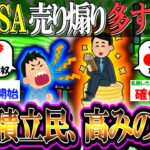 【新NISA/投資】売り煽り多すぎww長期積立民ワイ、高みの見物【2ch有益スレ/お金/オルカン/S&P500/インデックス】