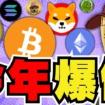 【🚀今年○倍予想】半減期まであと８日！バブル直前・爆億はどれだ？｜ドージコイン急騰予測｜柴犬稼げるゲームが話題｜ビットコイン急上昇｜イーサリアム黄色信号｜TAOがバイナンス上場で急騰