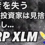 リップル XRP XLM 機関投資家は見切りを付けた　輝きを失う　ビットコイン