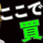 直近の買えるラインと損切り条件