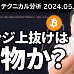 マトリックス法によるテクニカル分析（2024/5/24）ビットコイン、レンジ上抜けは本物か？