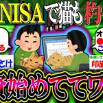【新NISA/投資】NISAで猫も杓子も投資始めててワロタ【2ch有益スレ/お金/オルカン/S&P500/インデックス】