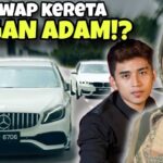 SWAP KERETA BERSAMA ADAM !! ADAM TERLANGGAR LUBANG SAMPAI TERCABUT BUMPER !! NISA MARAH !!