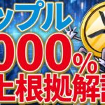 【リップル(XRP)】チャート分析から驚異の2000%高騰が判明！？【仮想通貨】