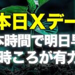 本日Ｘデー、日本時間で明日早朝３時ころが有力説