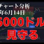 2024年6月14日ビットコイン相場分析