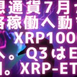 仮想通貨は7月から本格稼働へ / XRP1000ドルは可能か？ / 2024Q3・7月はEUに注目 #リップル #xrp #ripple #リップル最新情報